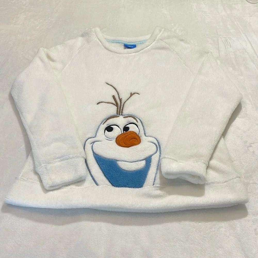 DISNEY OLAF KIDS SLEEPWEAR/PULLOVER TOP SIZE MEDIUM